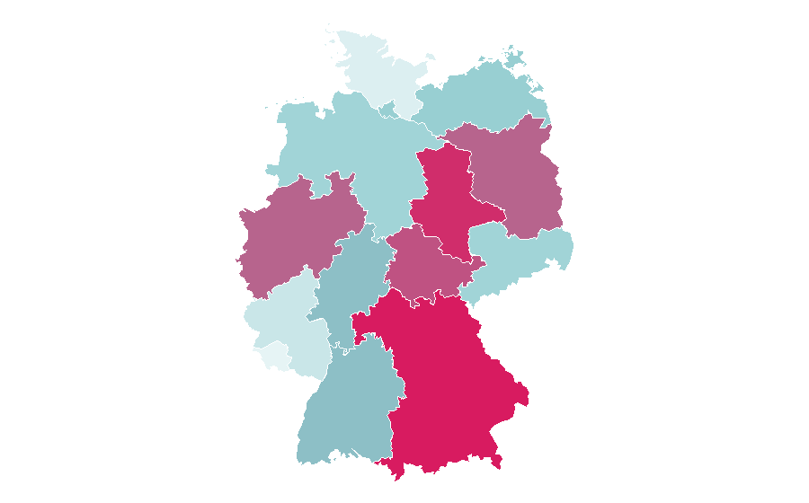Affinity by region — Rosie Huntington-Whiteley, Germany