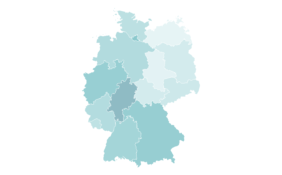 Affinity by region — Rotten Tomatoes, Germany