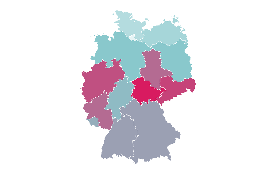 Affinity by region — Rowan Atkinson, Germany