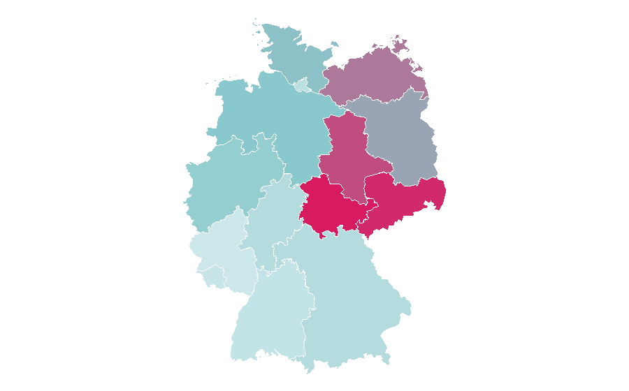 Affinity by region — Roxette, Germany