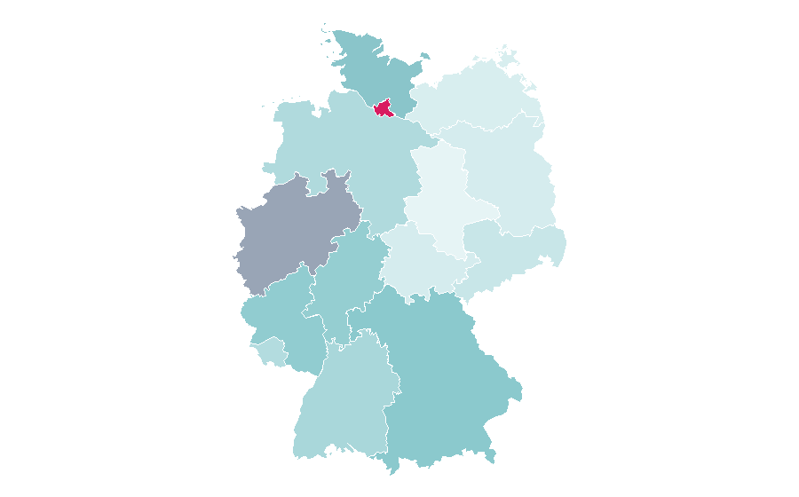 Affinity by region — Royal Albert Hall, Germany