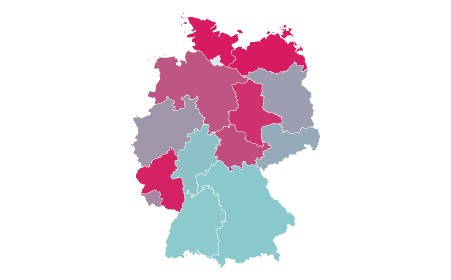 Affinity by region — Royal Canin, Germany