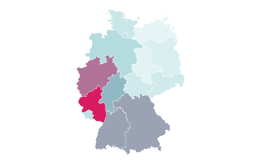 Affinity by region — Royal family, Germany