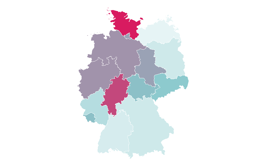 Affinity by region — Royal Rumble, Germany