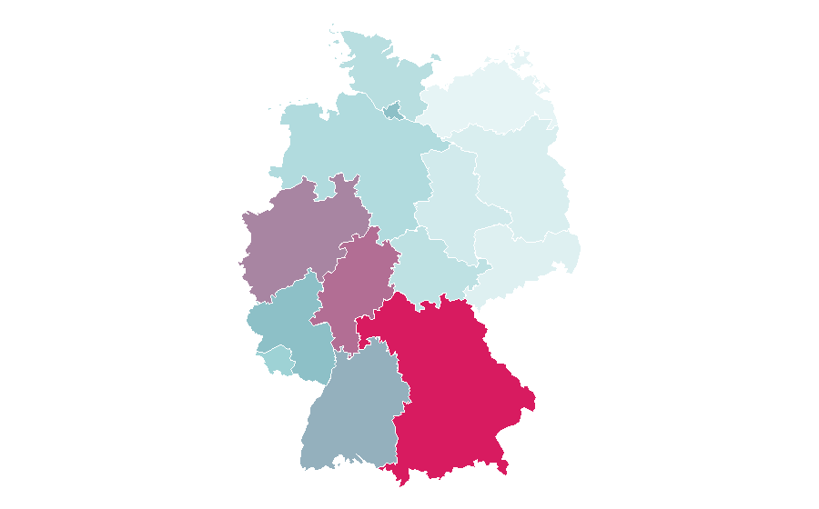 Affinity by region — Royale Union Saint-Gilloise, Germany