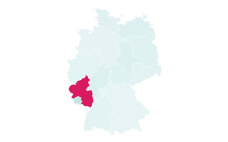 Affinity by region — RPR1, Germany