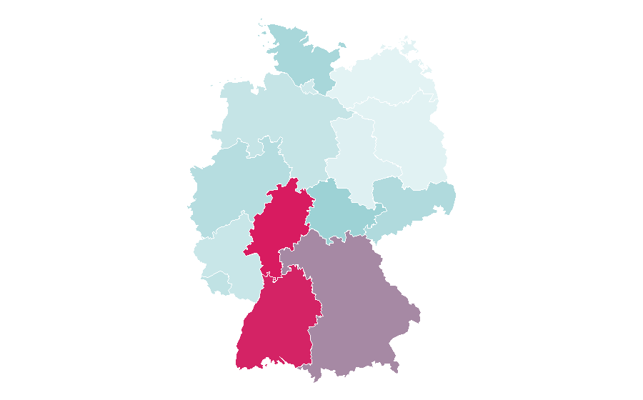 Affinity by region — RS Components, Germany