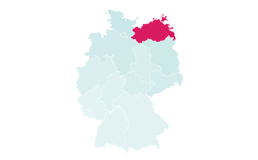 Affinity by region — Rügen, Germany
