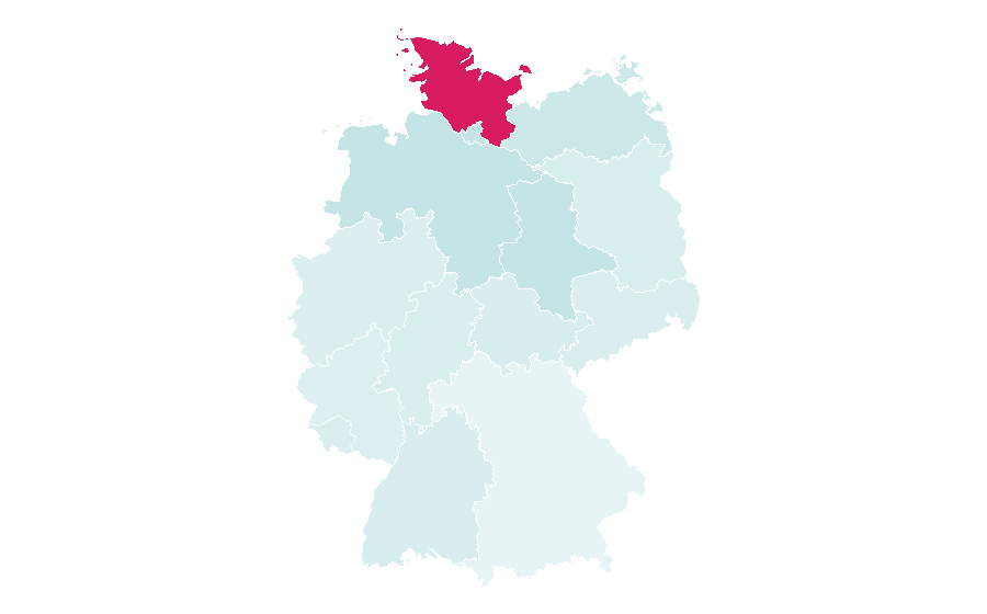 Affinity by region — Rune Dahmke, Germany