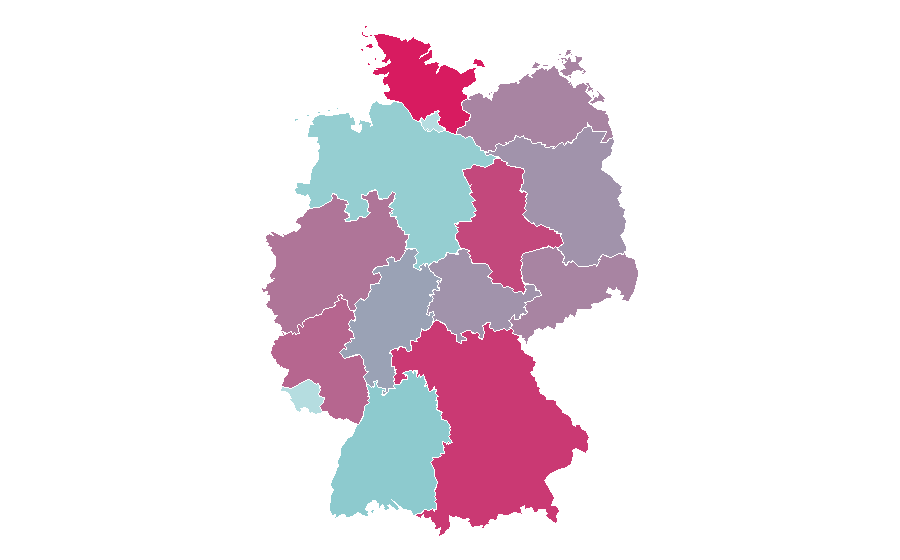Affinity by region — Russell Crowe, Germany