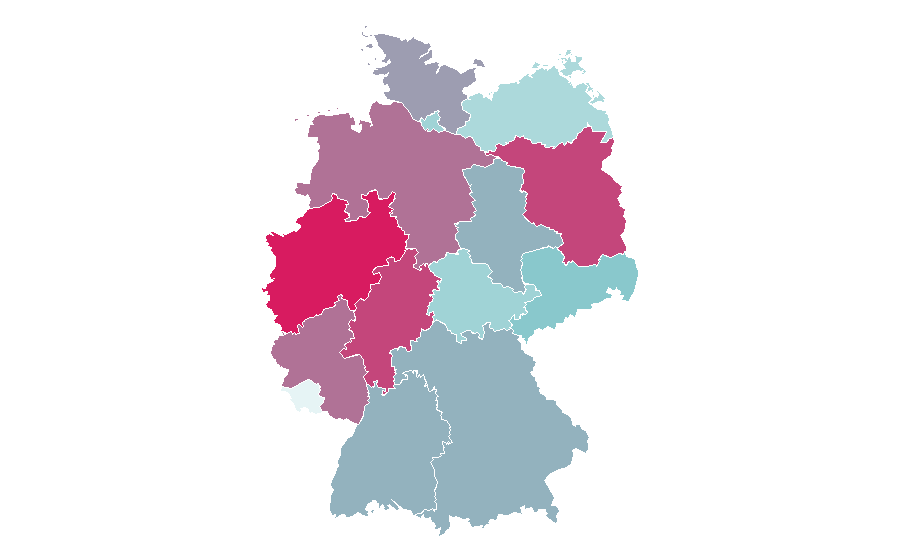 Affinity by region — Ryan Reynolds, Germany
