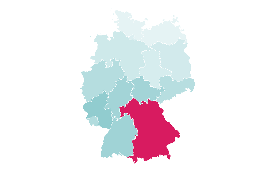 Affinity by region — Saalbach-Hinterglemm, Germany