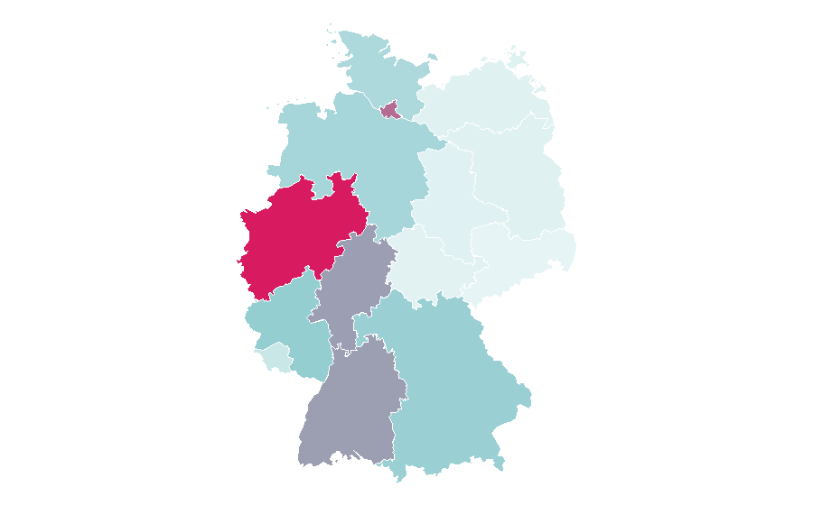 Affinity by region — Sabah (newspaper), Germany