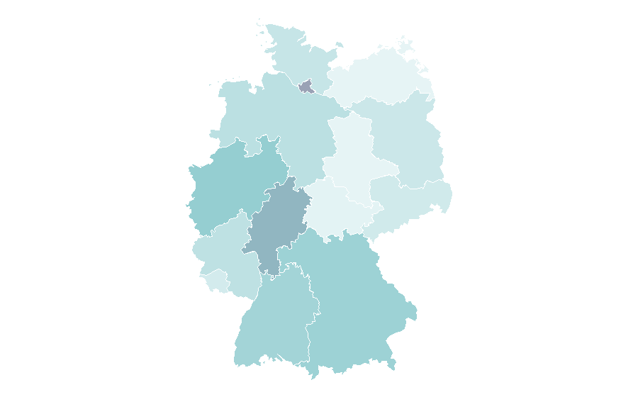 Affinity by region — Sacha Baron Cohen, Germany