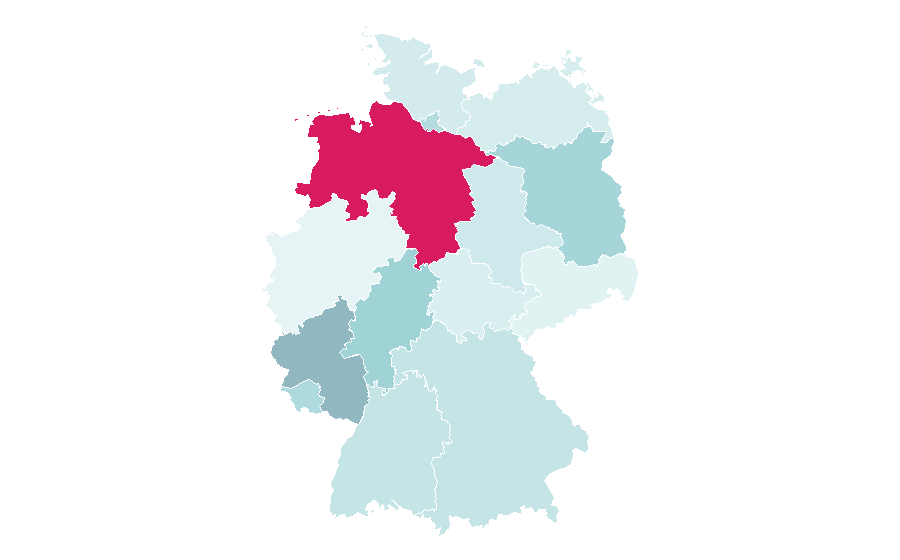 Affinity by region — Safari lodge, Germany