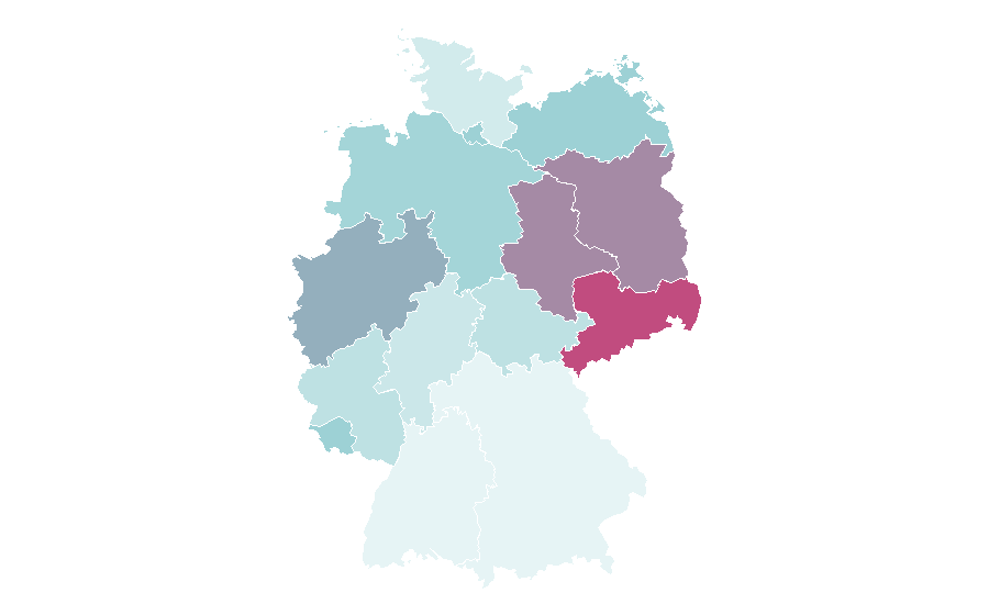 Affinity by region — Sailor Moon (character), Germany