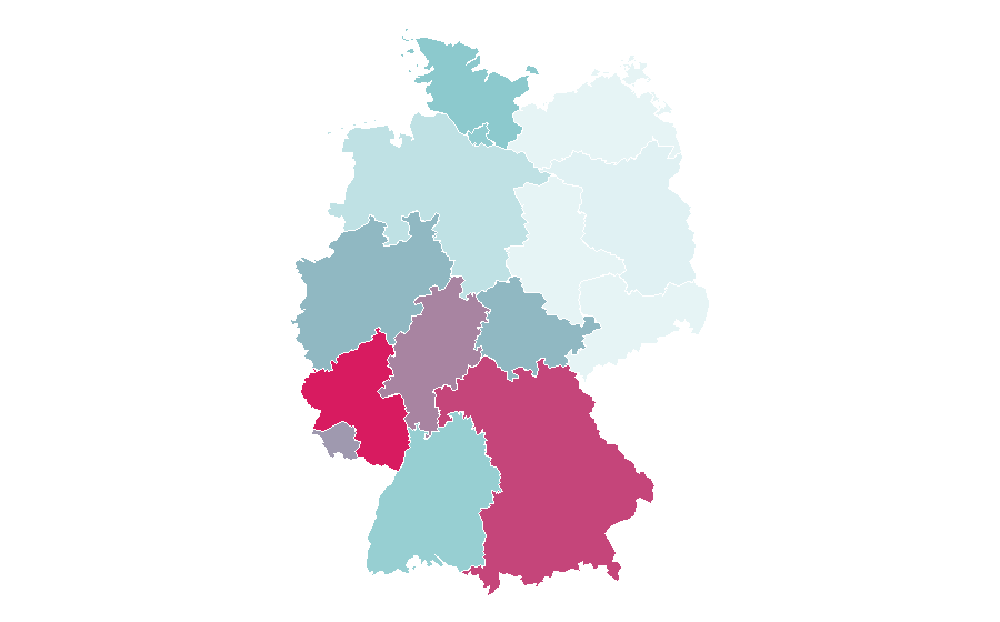 Affinity by region — Saint, Germany