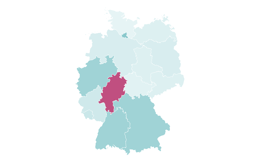 Affinity by region — Saint George, Germany
