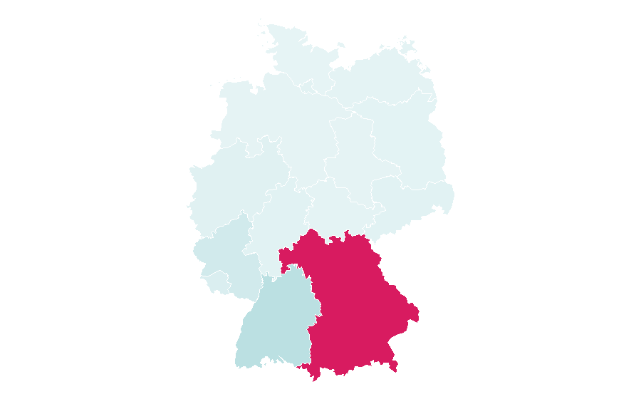 Affinity by region — Saint Peter, Germany