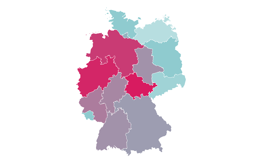 Affinità per regione — Sales management, Germania