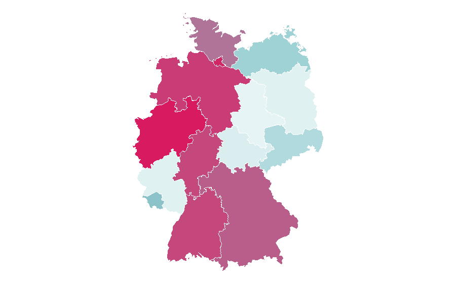 Affinity by region — Salmon, Germany