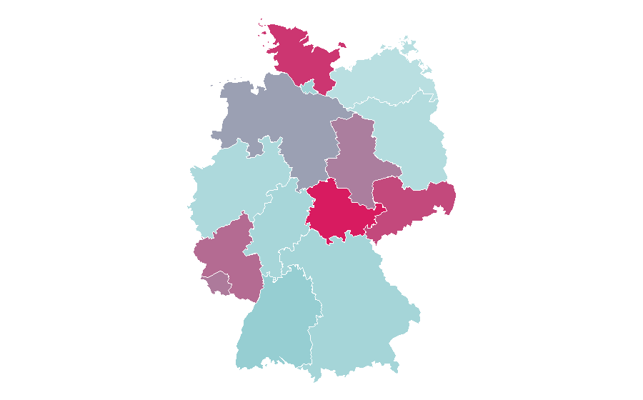 Affinity by region — Saltatio Mortis, Germany
