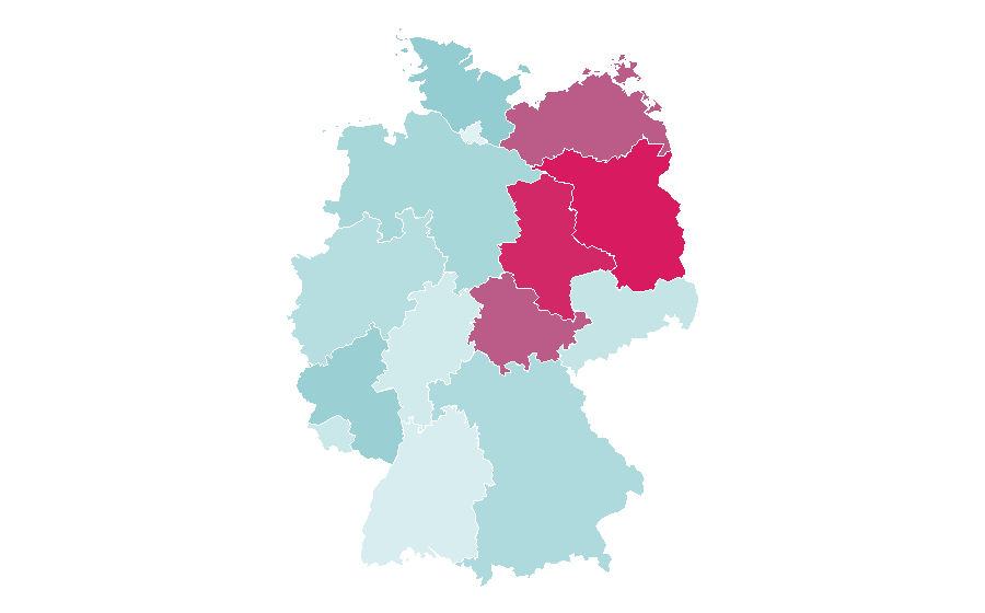 Affinity by region — Sam Claflin, Germany