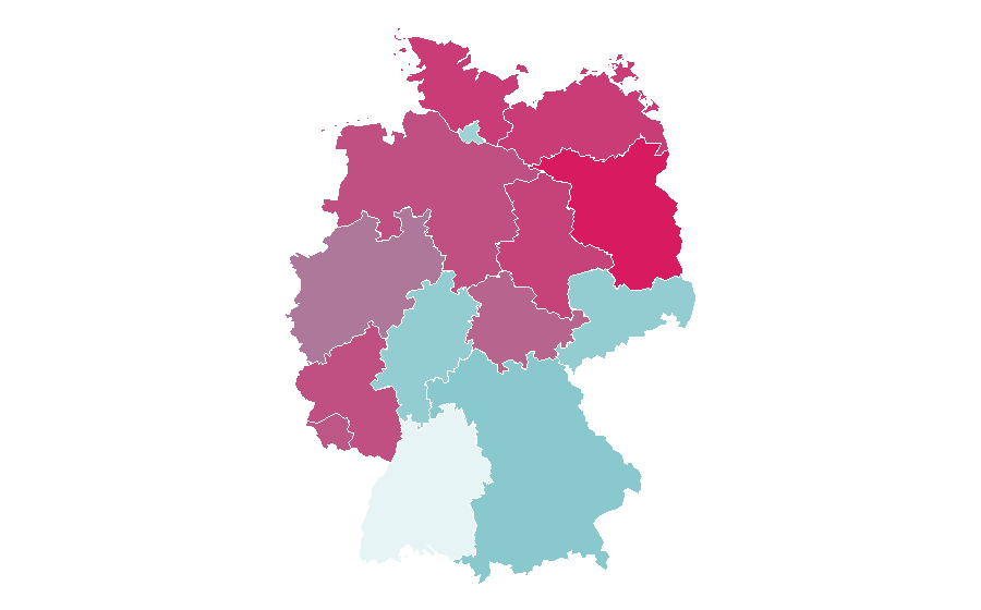 Affinity by region — Sam Elliott, Germany