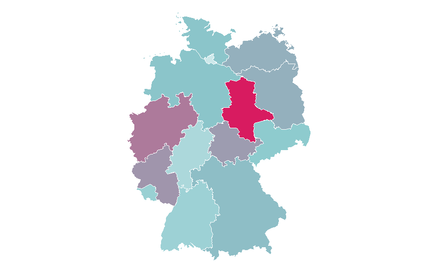 Affinity by region — Sam Heughan, Germany