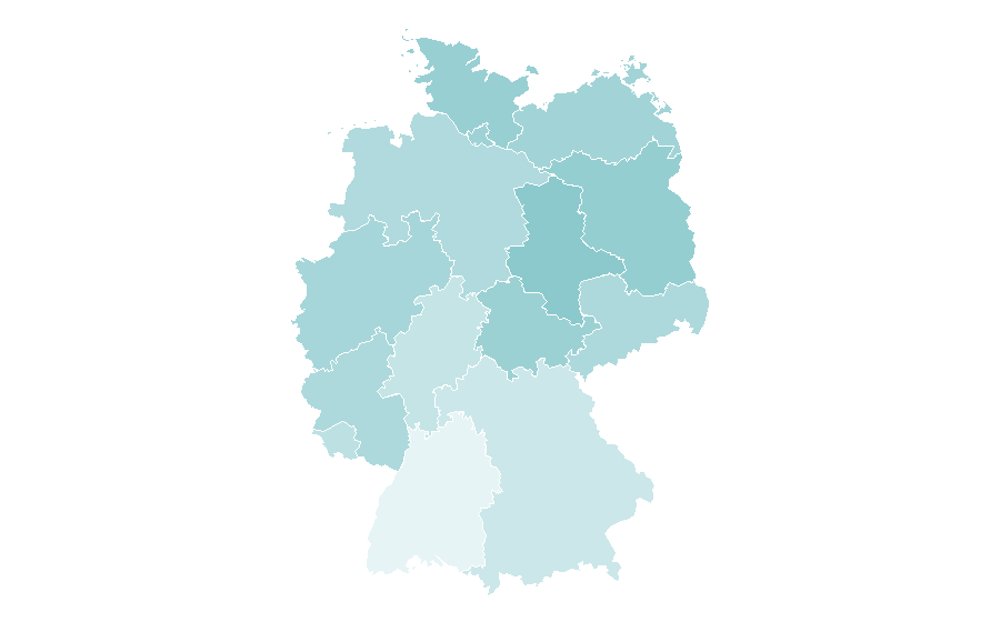 Affinity by region — Sam Rockwell, Germany