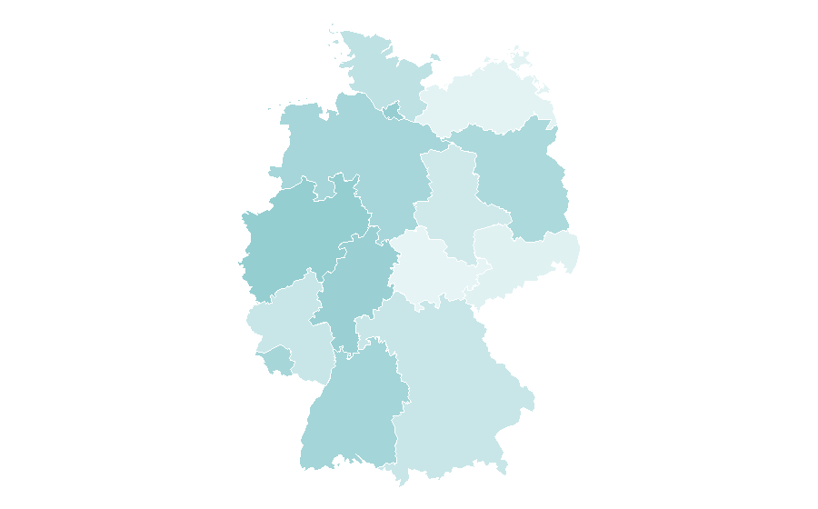 Affinity by region — Samra, Germany