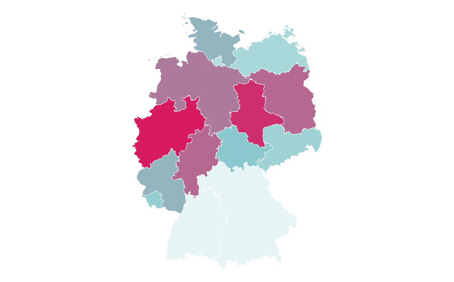 Affinity by region — Samuel L. Jackson, Germany