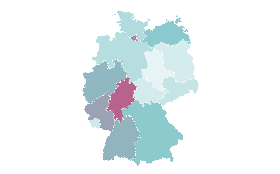 Affinity by region — San Antonio Spurs, Germany