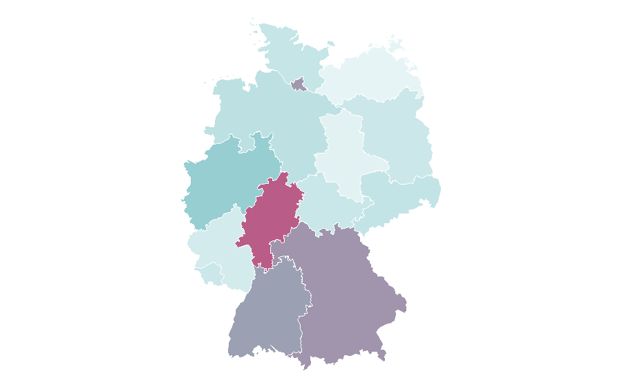 Affinity by region — São Paulo, Germany