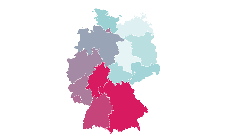 Affinity by region — Sapphire, Germany