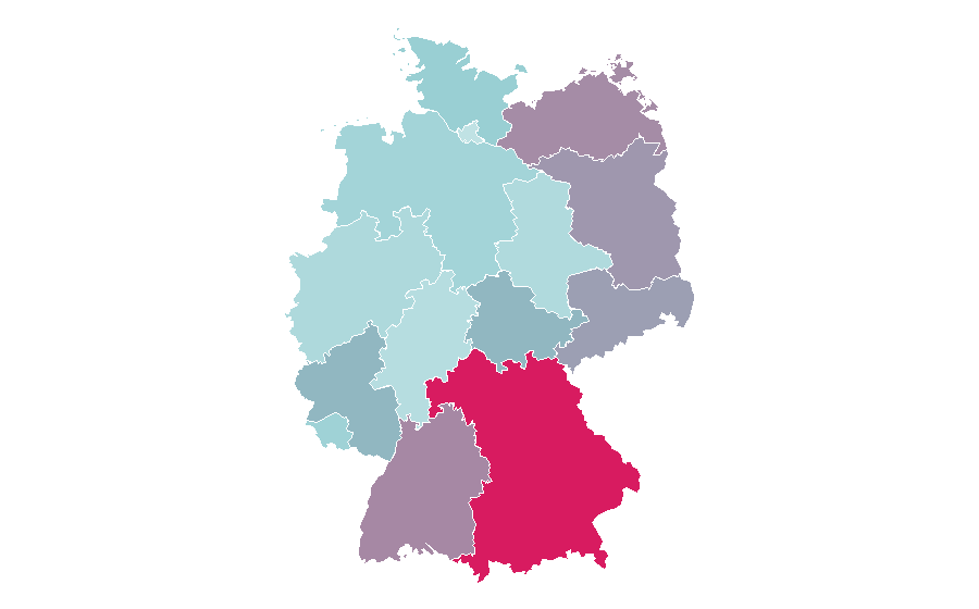 Affinity by region — Sarah Harrison, Germany