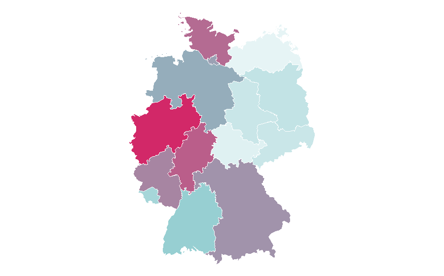Affinity by region — Sarah Hyland, Germany