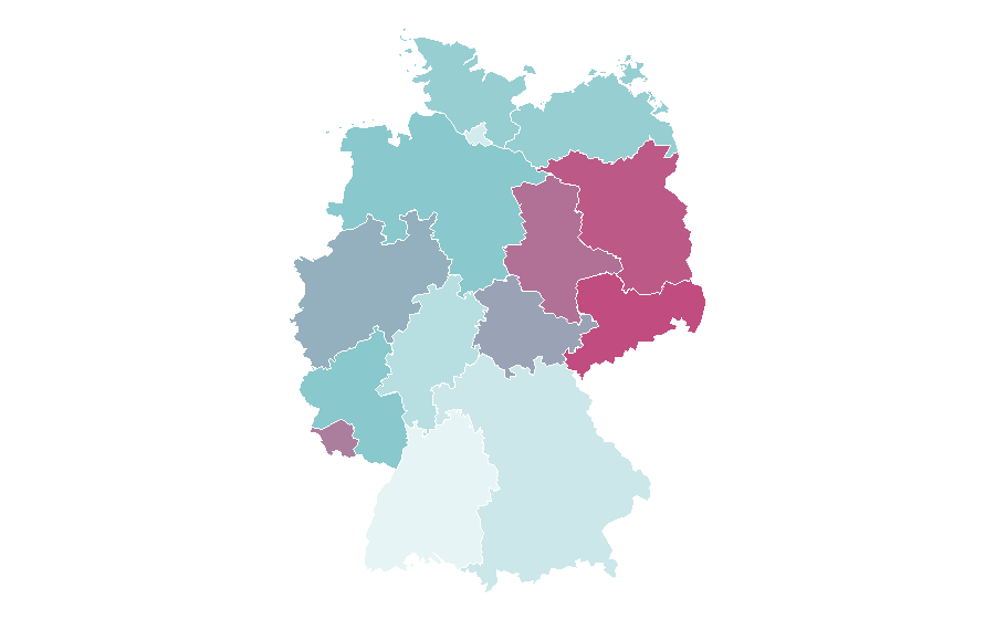Affinity by region — Sarah Michelle Gellar, Germany