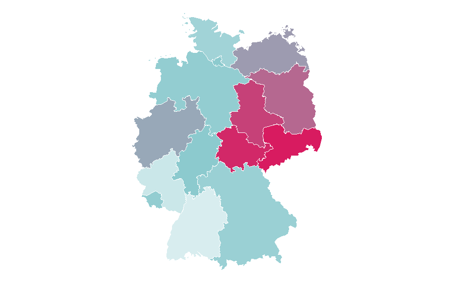 Affinité par région — Sarcasm, Allemagne