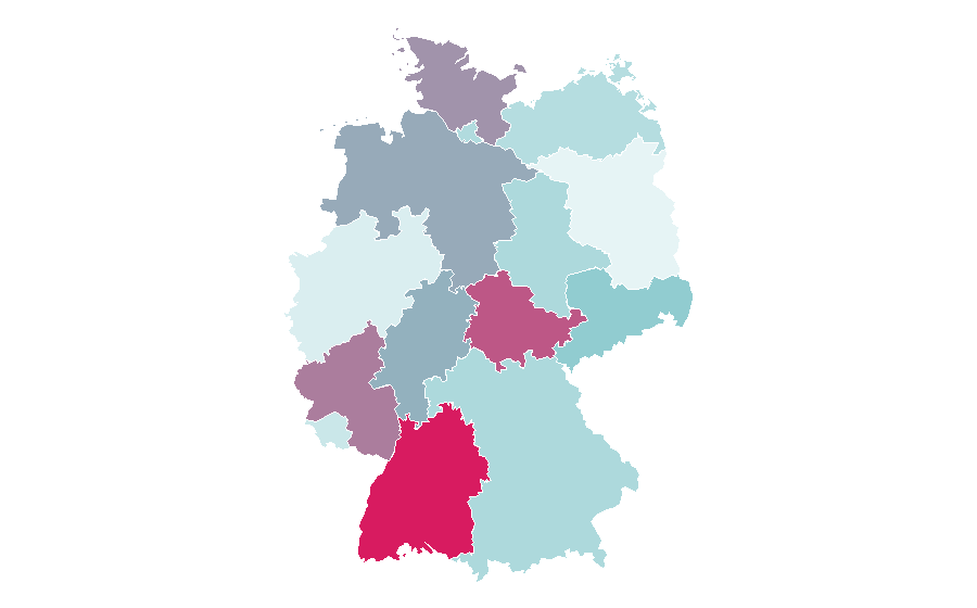 Affinity by region — Satchel, Germany