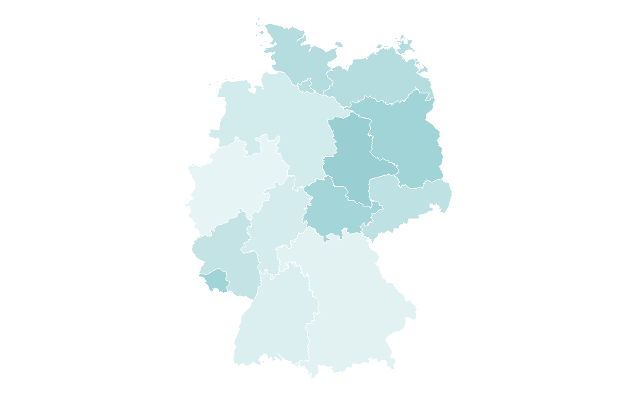 Affinity by region — Satellite navigation, Germany
