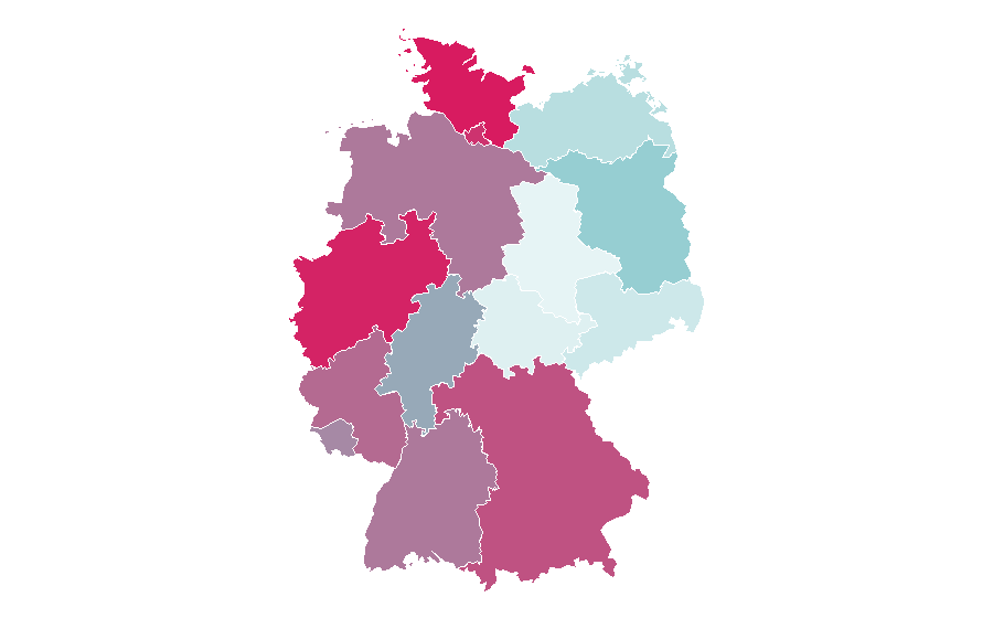 Affinity by region — Saturday Night Fever, Germany