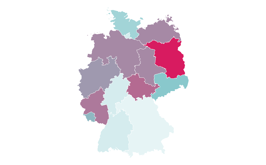 Affinità per regione — Sauce, Germania