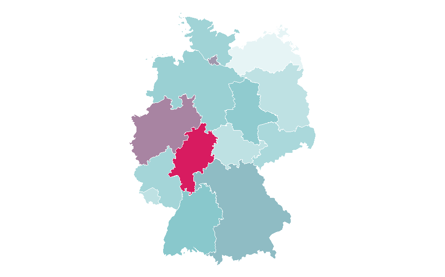 Affinità per regione — Saudi Arabia, Germania