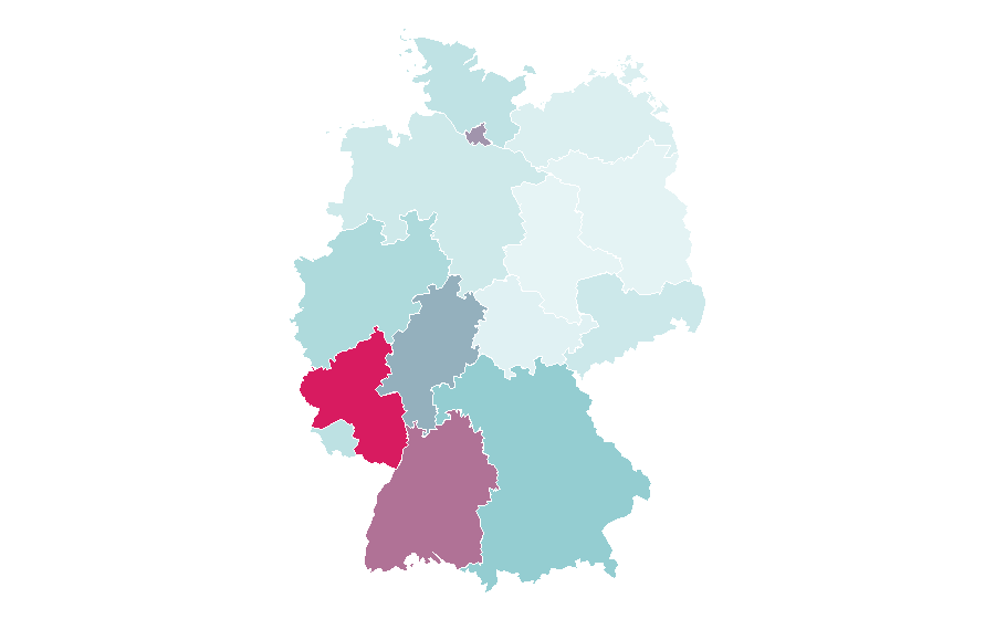 Affinität nach Region — Sauvignon blanc, Deutschland