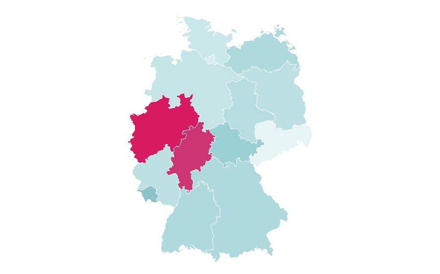Affinity by region — Savate, Germany
