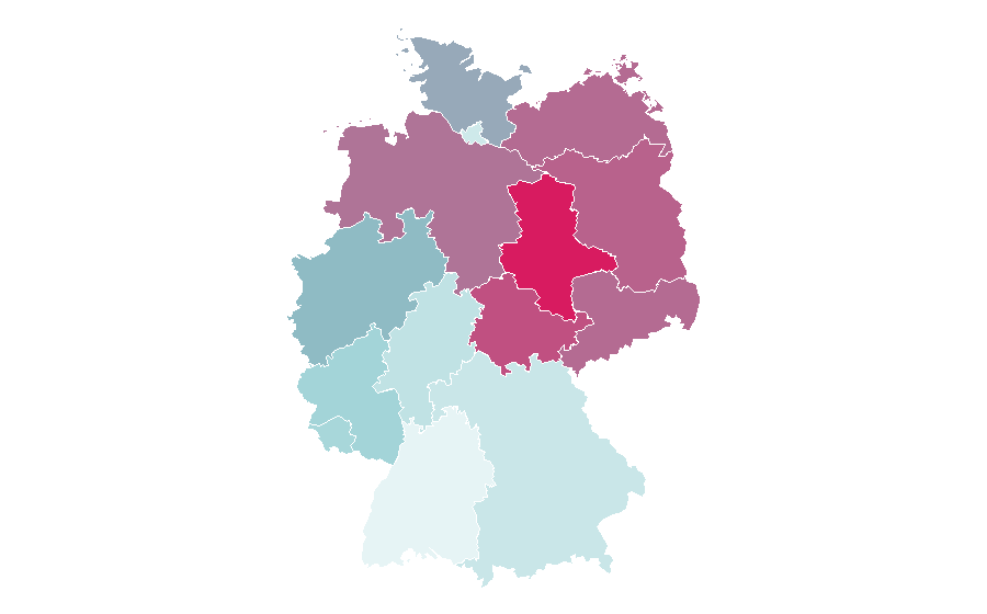 Affinity by region — Saving Private Ryan, Germany