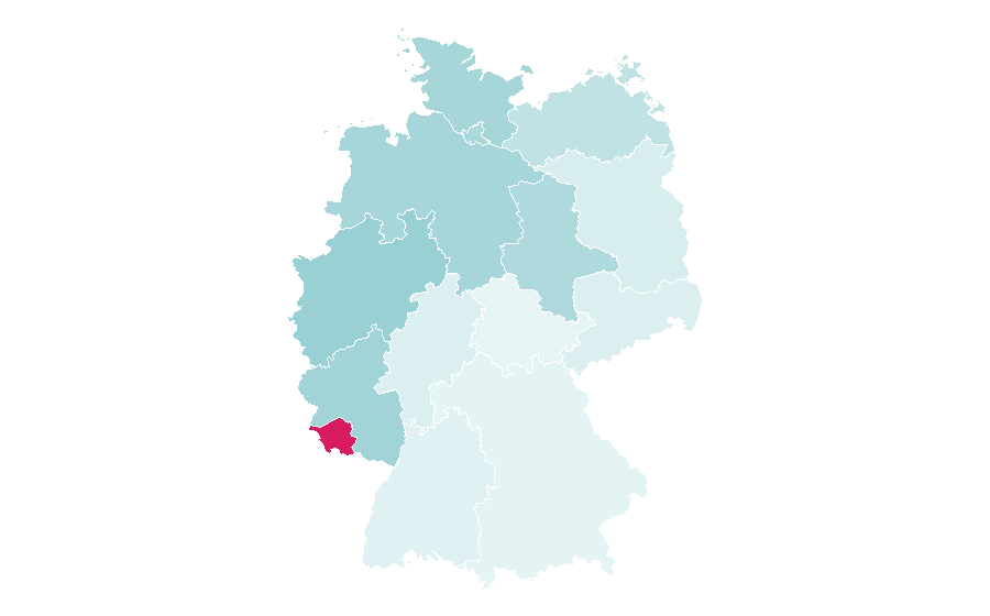 Affinity by region — SC Paderborn 07, Germany