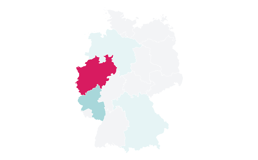 التقارب حسب المنطقة — SC Preußen Münster, ألمانيا