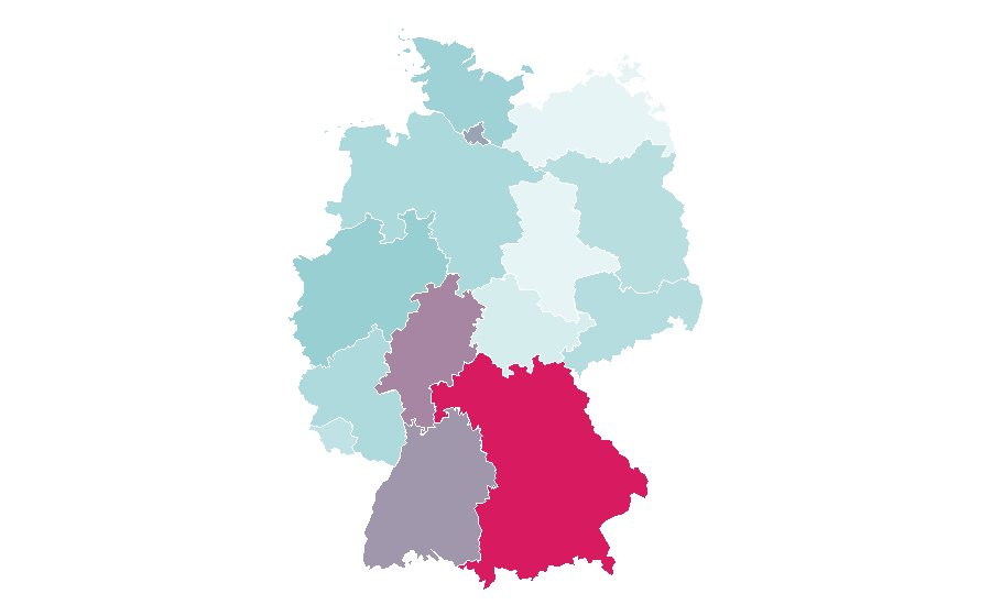 Affinity by region — Scalable Capital, Germany